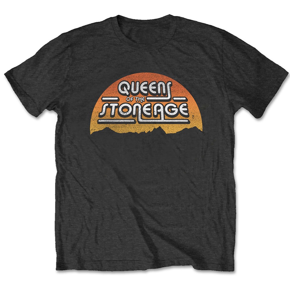Queens Of The Stone Age - Sunrise Mens Tshirt - Black